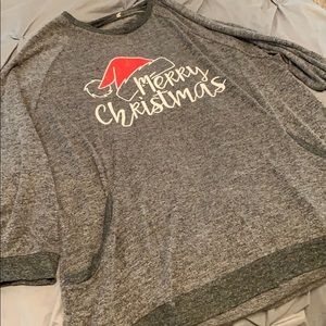 Merry Christmas lightweight sweatshirt
